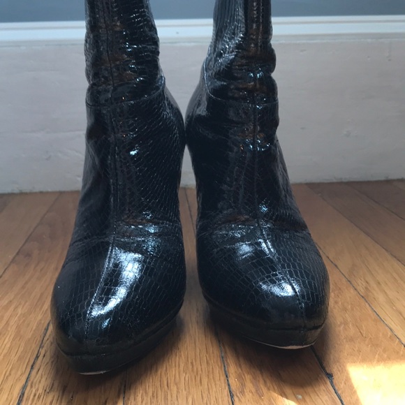 Jimmy Choo lizard booties - Picture 3 of 7